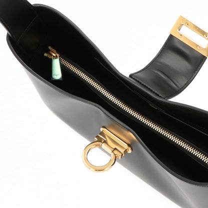FERRAGAMO ハンドバッグ TRIFOLIO SHOULDER BAG ブラック 210926 0745035