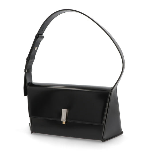 FERRAGAMO ハンドバッグ プリズマ ミディアム ジオメトリック ブラック 213451 0760573