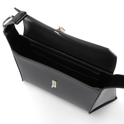 FERRAGAMO ハンドバッグ プリズマ ミディアム ジオメトリック ブラック 213451 0760573