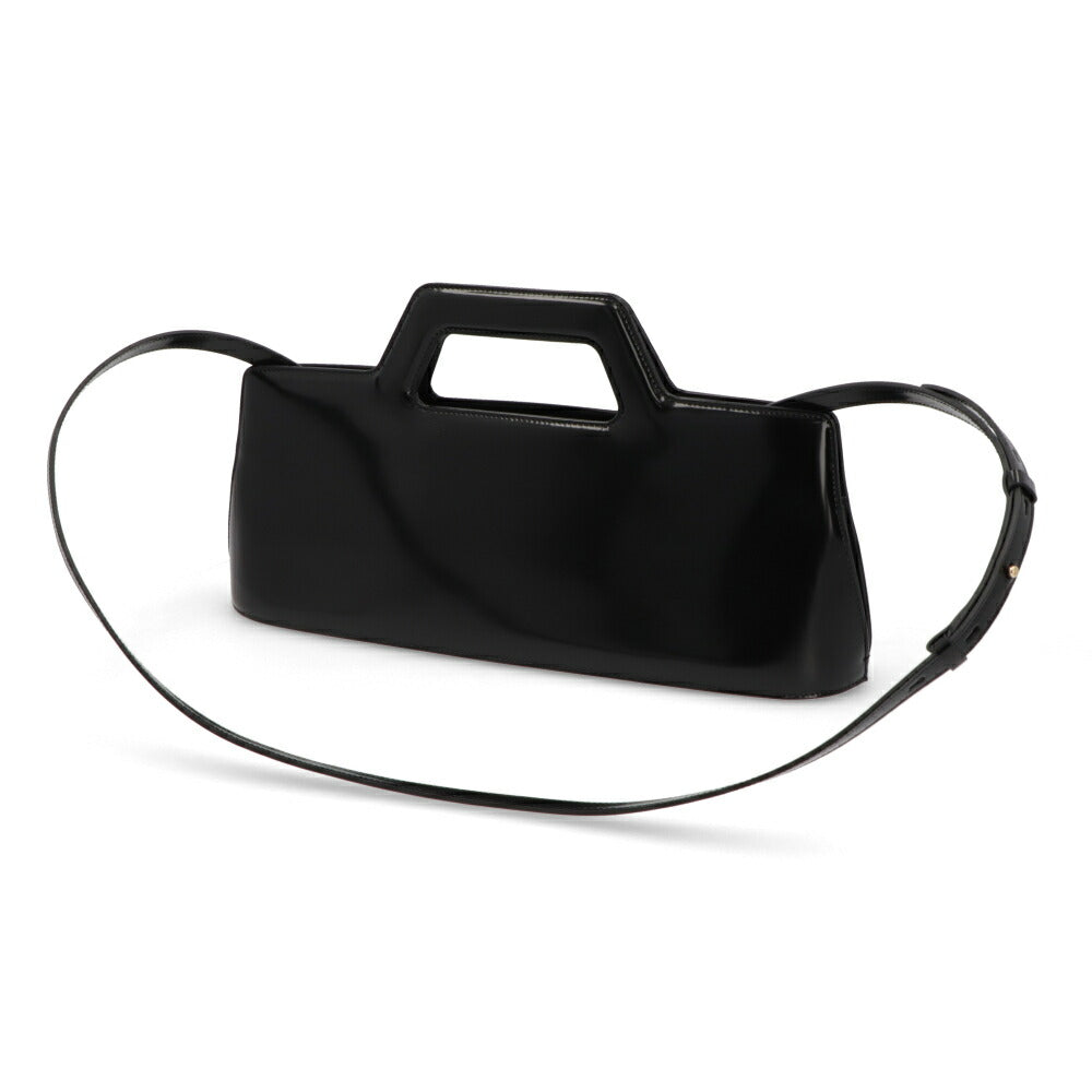 FERRAGAMO ハンドバッグ Wanda East-West Top Handle Bag ブラック 213484 0760351