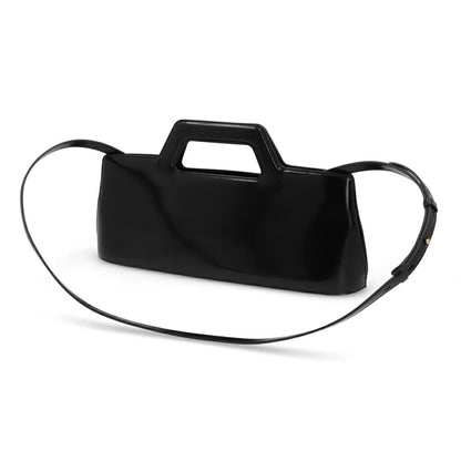 FERRAGAMO ハンドバッグ Wanda East-West Top Handle Bag ブラック 213484 0760351