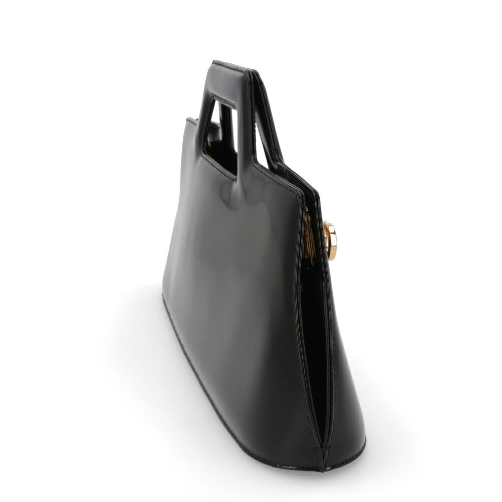 FERRAGAMO ハンドバッグ Wanda East-West Top Handle Bag ブラック 213484 0760351