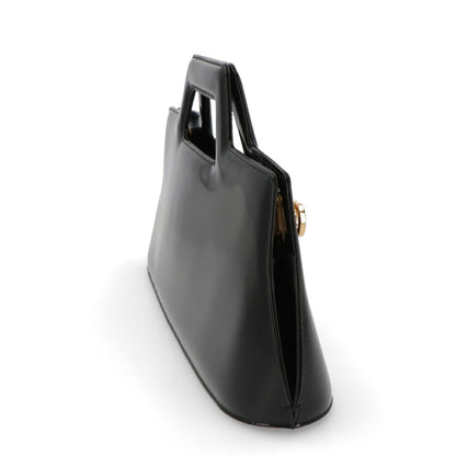 FERRAGAMO ハンドバッグ Wanda East-West Top Handle Bag ブラック 213484 0760351