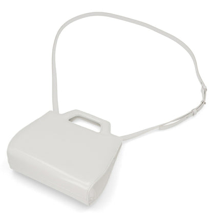 FERRAGAMO ショルダーWANDA ホワイト レザー ワンダ ゴールド金具