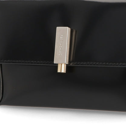 FERRAGAMO ショルダーバッグ Geometric Shoulder bag Small ブラック 213971 0762804