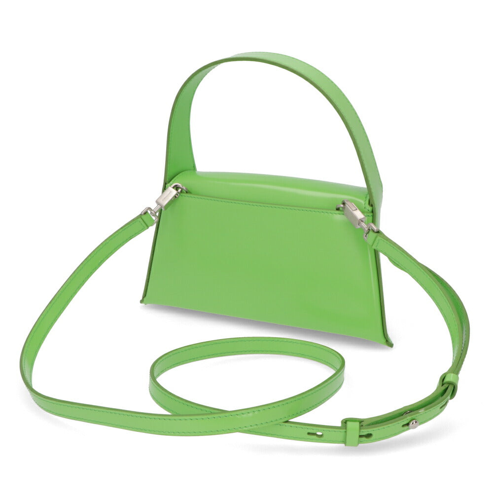 FERRAGAMO ショルダーバッグ Geometric Shoulder bag Small ライトグリーン 213971 0762805