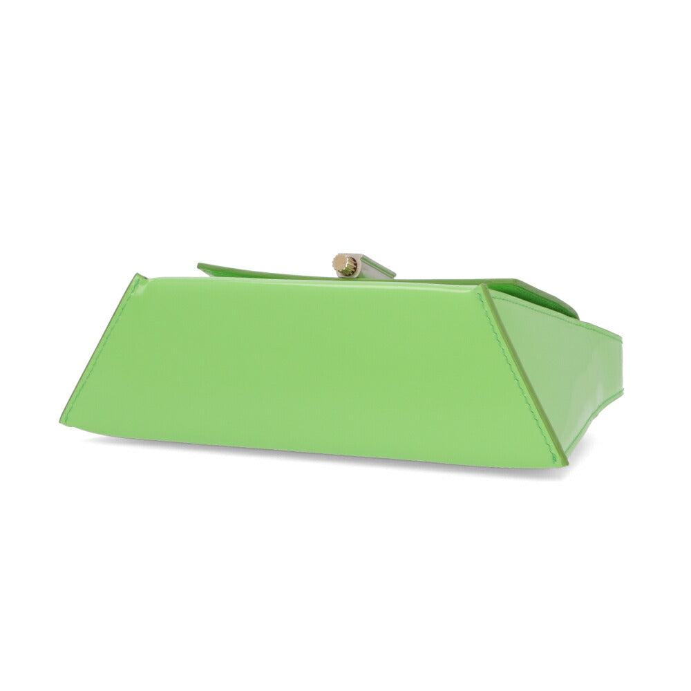 FERRAGAMO ショルダーバッグ Geometric Shoulder bag Small ライトグリーン 213971 0762805