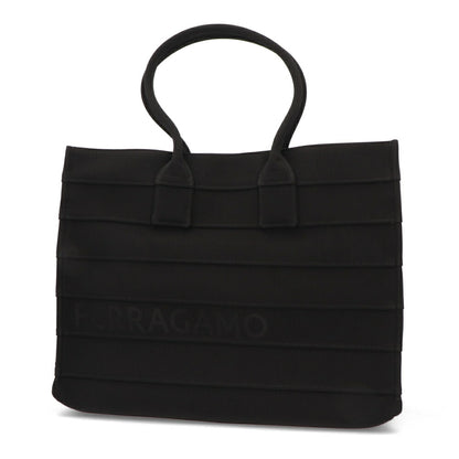 FERRAGAMO トートバッグ ブラック ラージサイズ 213985 0765607