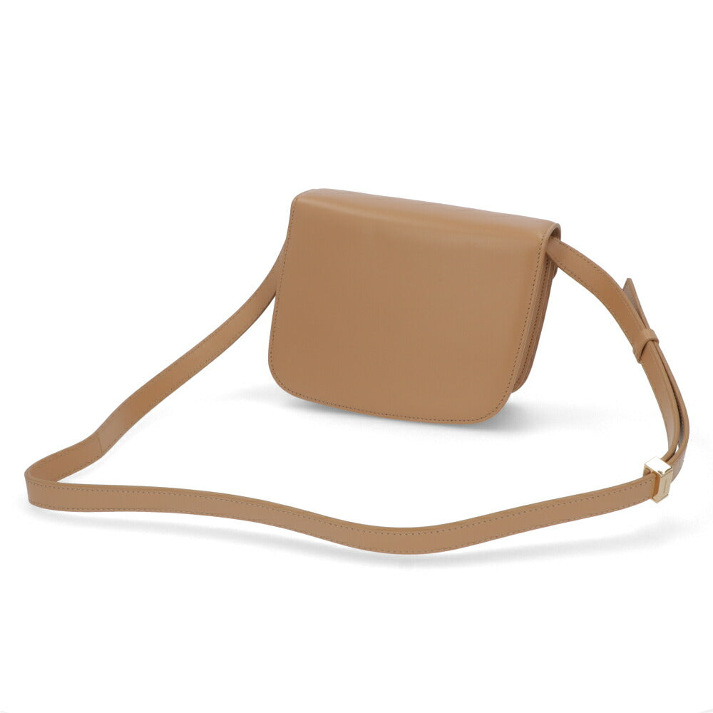 FERRAGAMO ショルダーバッグ ベージュ クロスボディバッグ レザー 215971 0769388