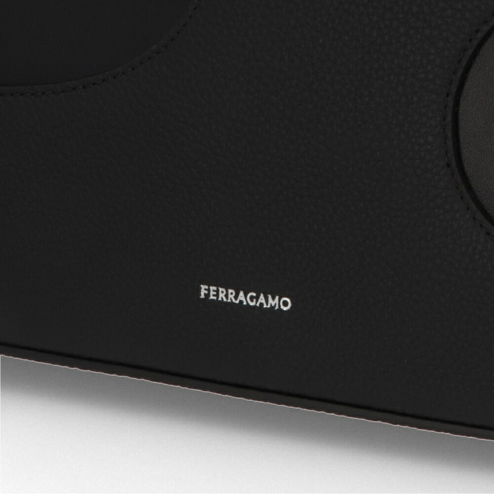 FERRAGAMO クラッチバッグ ブラック 241285 0764030