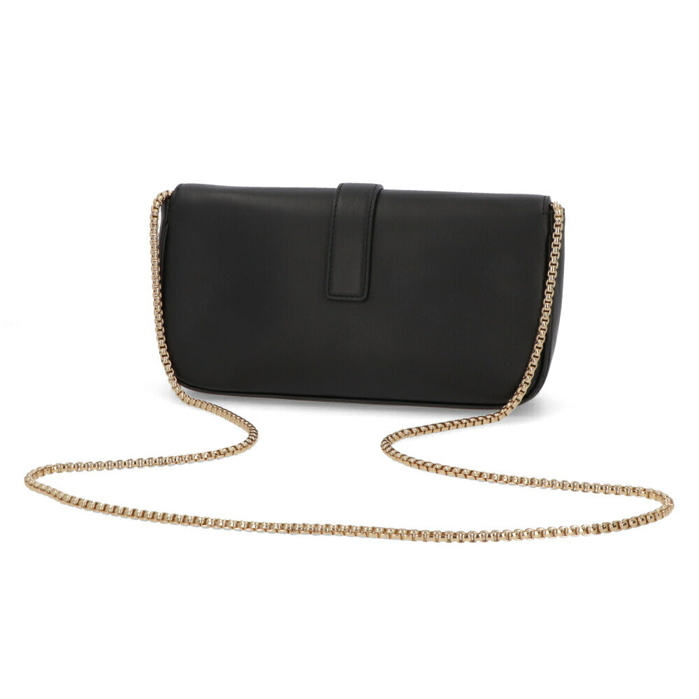 FERRAGAMO ショルダーバッグ  ブラック チェーンバッグ クラッチバッグ 218340 769779