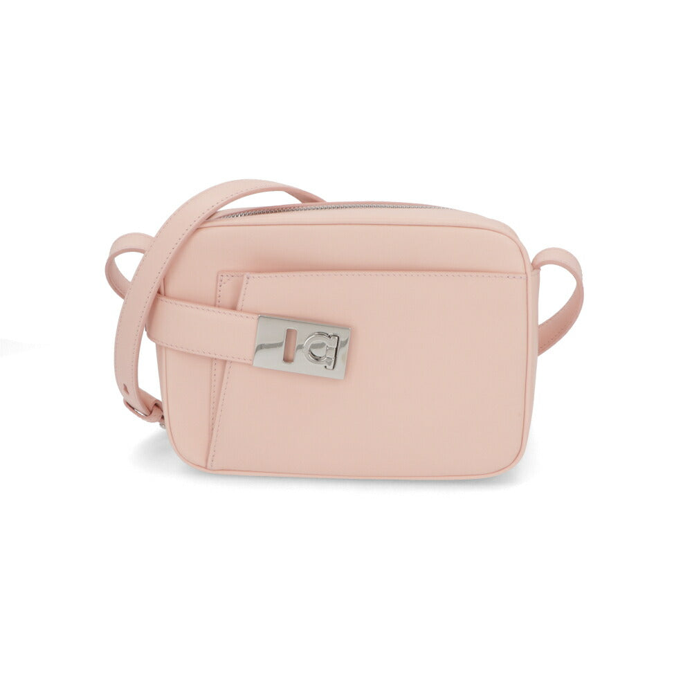 FERRAGAMO ショルダーバッグ ピンク カメラバッグ ミニバッグ クロスボディバッグ 216292 769549