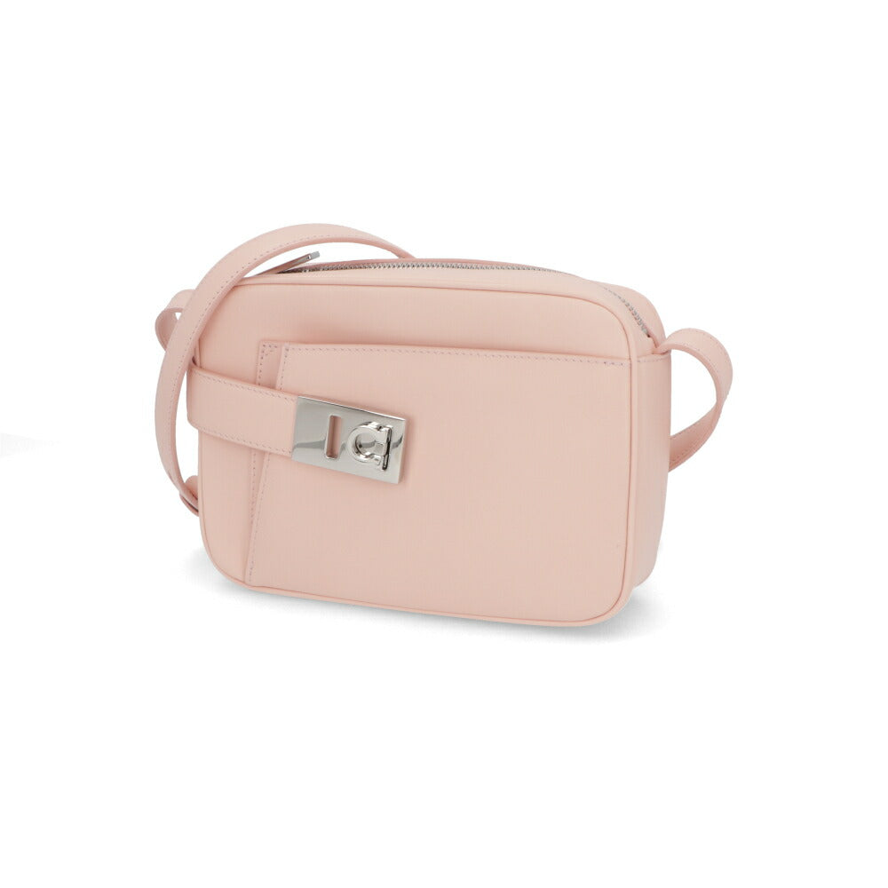 FERRAGAMO ショルダーバッグ ピンク カメラバッグ ミニバッグ クロスボディバッグ 216292 769549