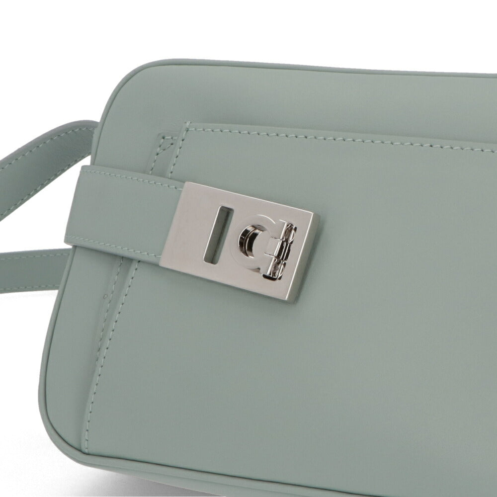 FERRAGAMO フェラガモ  ショルダーバッグ ミントグリーン カメラバッグ ミニバッグ クロスボディバッグ 216292 769551