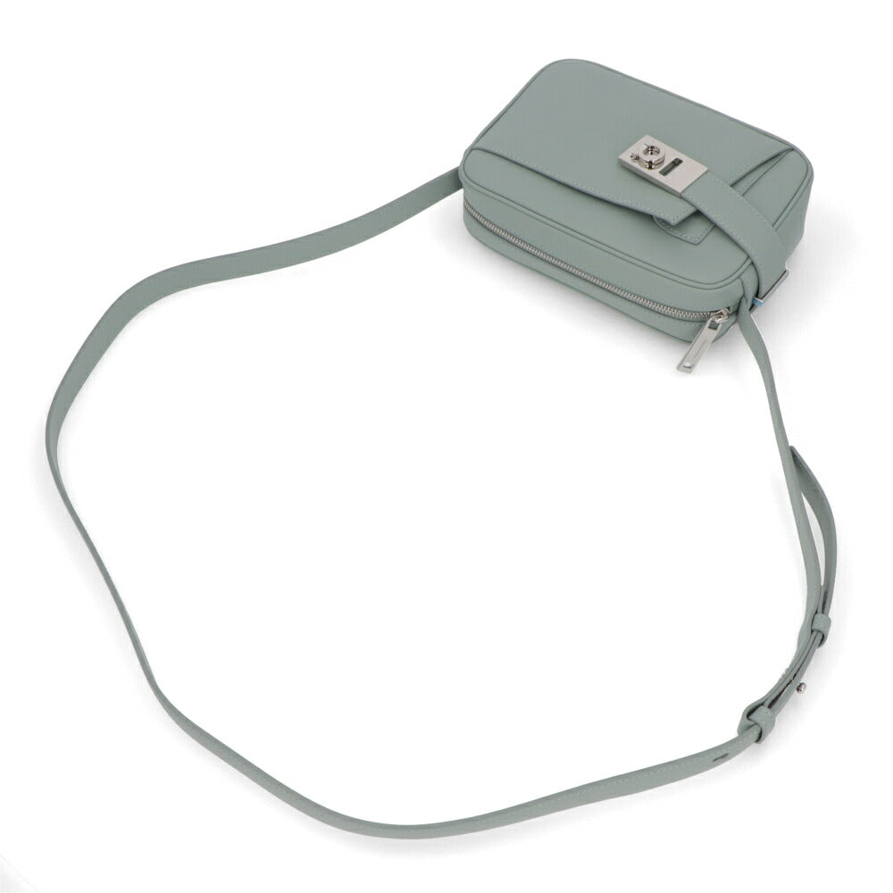 FERRAGAMO フェラガモ  ショルダーバッグ ミントグリーン カメラバッグ ミニバッグ クロスボディバッグ 216292 769551