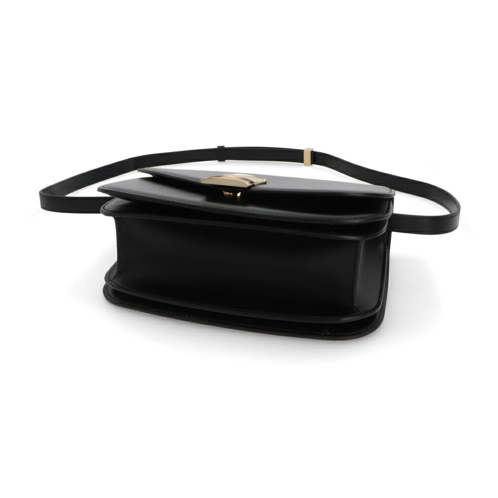 FERRAGAMO ショルダーバッグ ブラック クロスボディバッグ フィアンマ 216798 769381