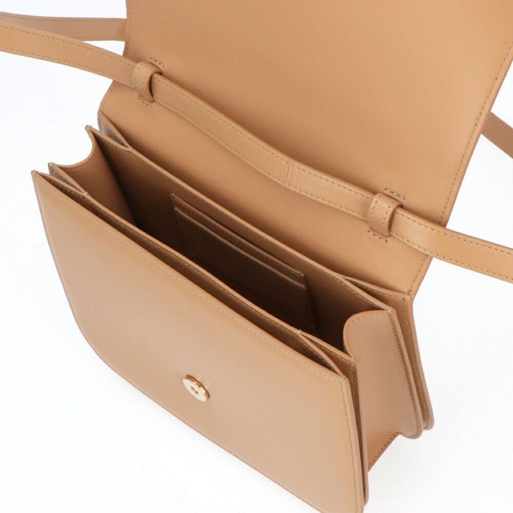 FERRAGAMO フェラガモ  ショルダーバッグ キャメル クロスボディバッグ フィアンマ 216798 769383