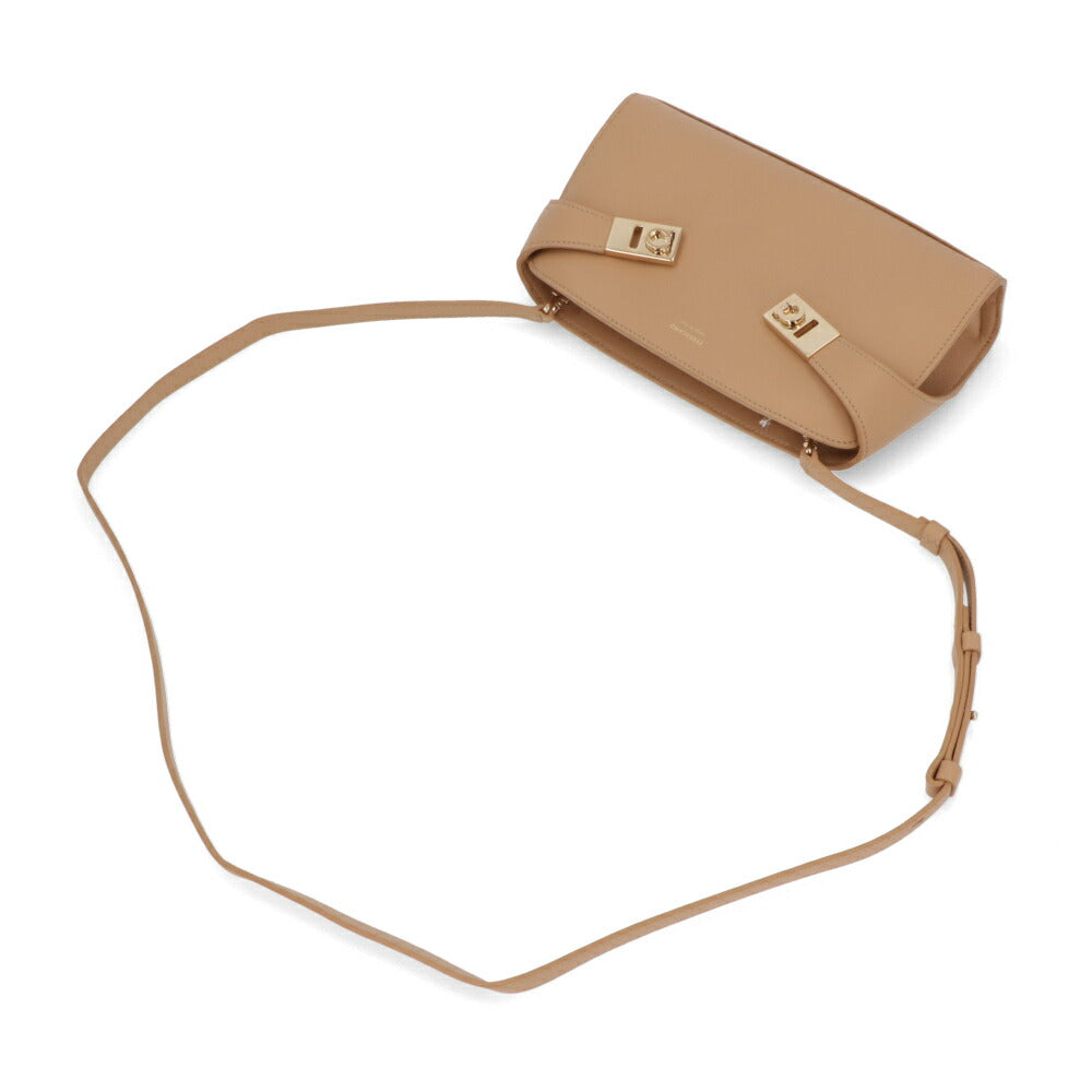 FERRAGAMO ショルダーバッグ キャメル ミニバッグ クラッチバッグ クロスボディバッグ 218964 774623