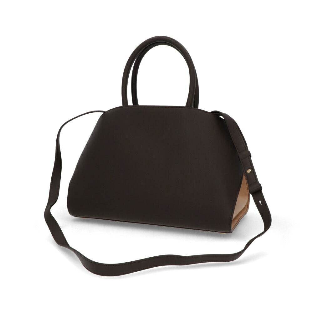 FERRAGAMO ハンドバッグ キャメル ハグ ショルダーバッグ 215608 774650
