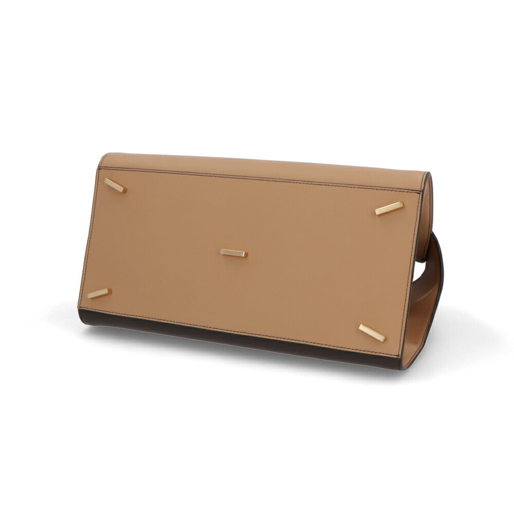 FERRAGAMO ハンドバッグ キャメル ハグ ショルダーバッグ 215608 774650