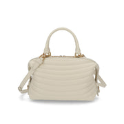 FERRAGAMO ハンドバッグ クリーム ショルダーバッグ ボストンバッグ 219477 776661