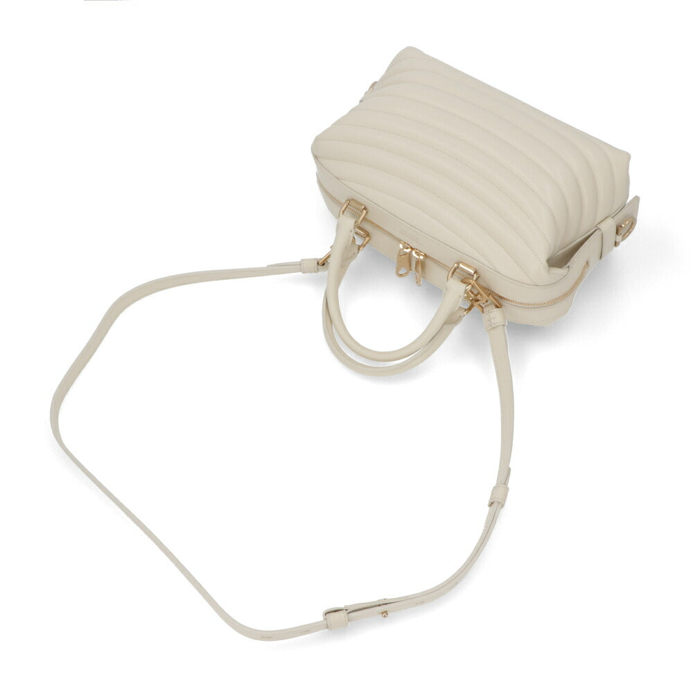 FERRAGAMO ハンドバッグ クリーム ショルダーバッグ ボストンバッグ 219477 776661