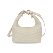 FERRAGAMO ショルダーバッグ クリーム カーフ ホーボーバッグ クロスボディバッグ 219457 776826