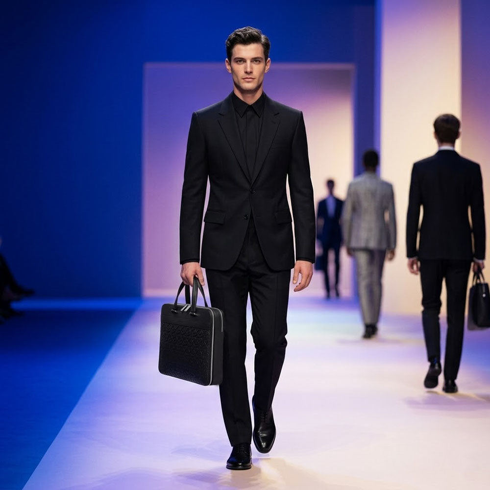FERRAGAMO フェラガモ  ビジネスバッグ ブラック ガンチーニ ブリーフケース 241364 763369