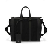 FERRAGAMO ビジネスバッグ  ブラック モノグラム ジャガード ブリーフケース 241660 775979