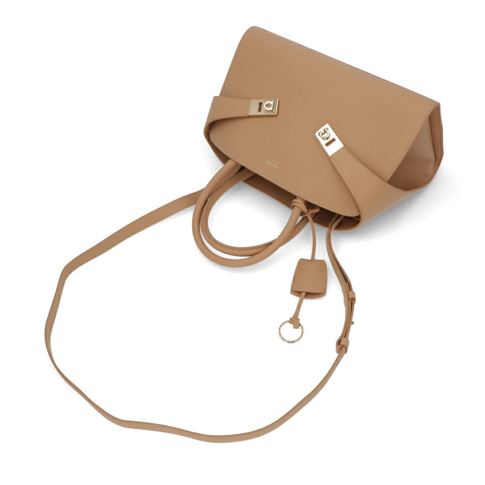 FERRAGAMO ハンドバッグ キャメル HUG 215608 769115