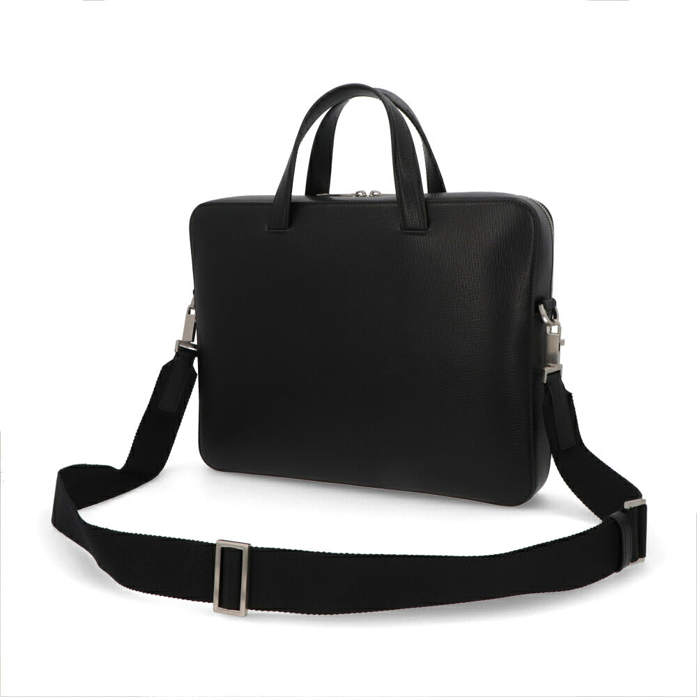 FERRAGAMO フェラガモ メンズ バッグ ビジネスバッグ ブラック カーフ