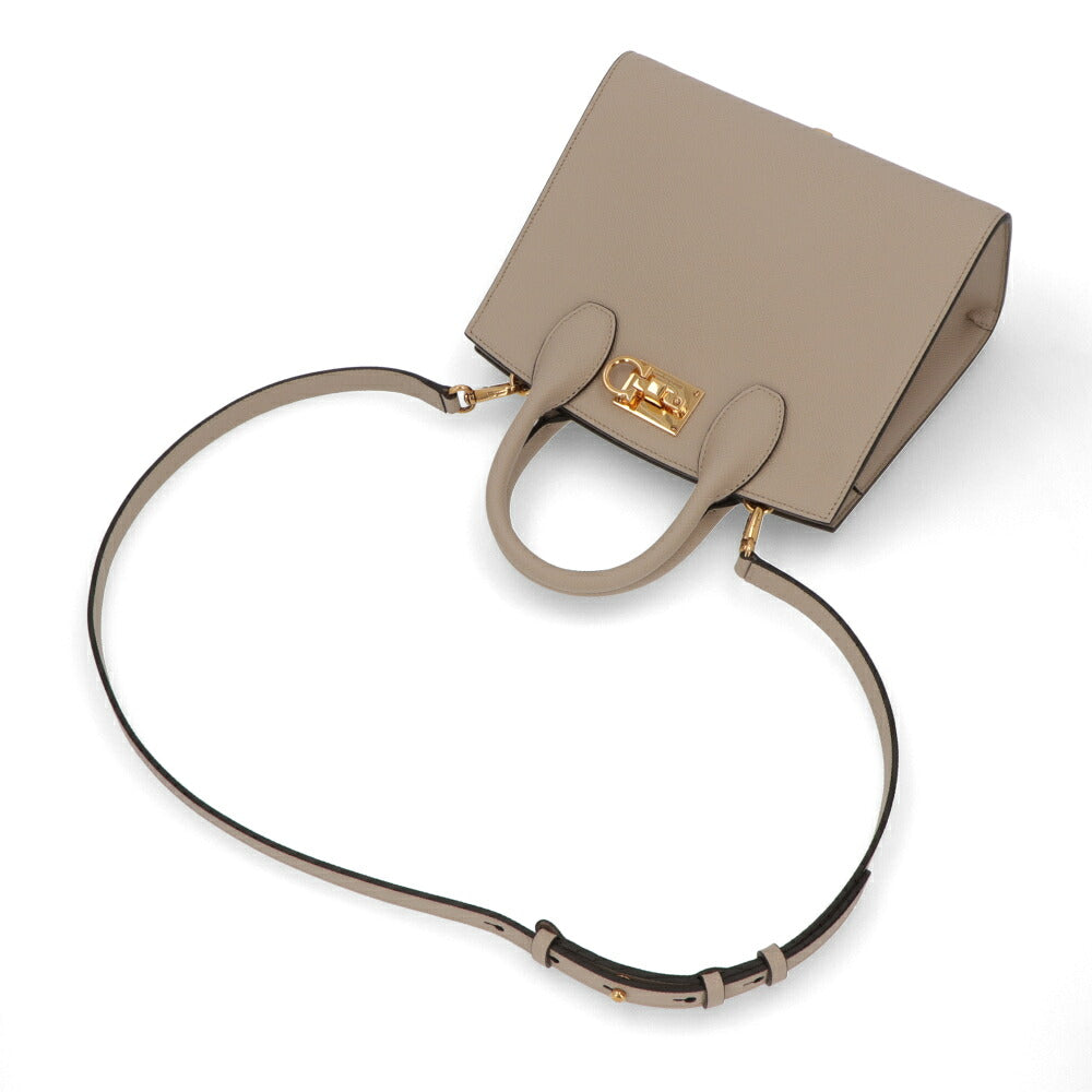 FERRAGAMO フェラガモ レディース バッグ ハンドバッグ ベージュ