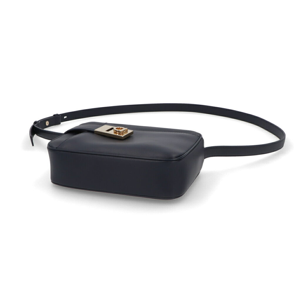 FERRAGAMO フェラガモ レディース バッグ ショルダーバッグ ネイビー カーフスキン ガンチーニ クロスボディバッグ 216292 769971