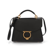 FERRAGAMO フェラガモ レディース バッグ ハンドバッグ ブラック カーフレザー 2WAY ショルダーバッグ 21H493 720168