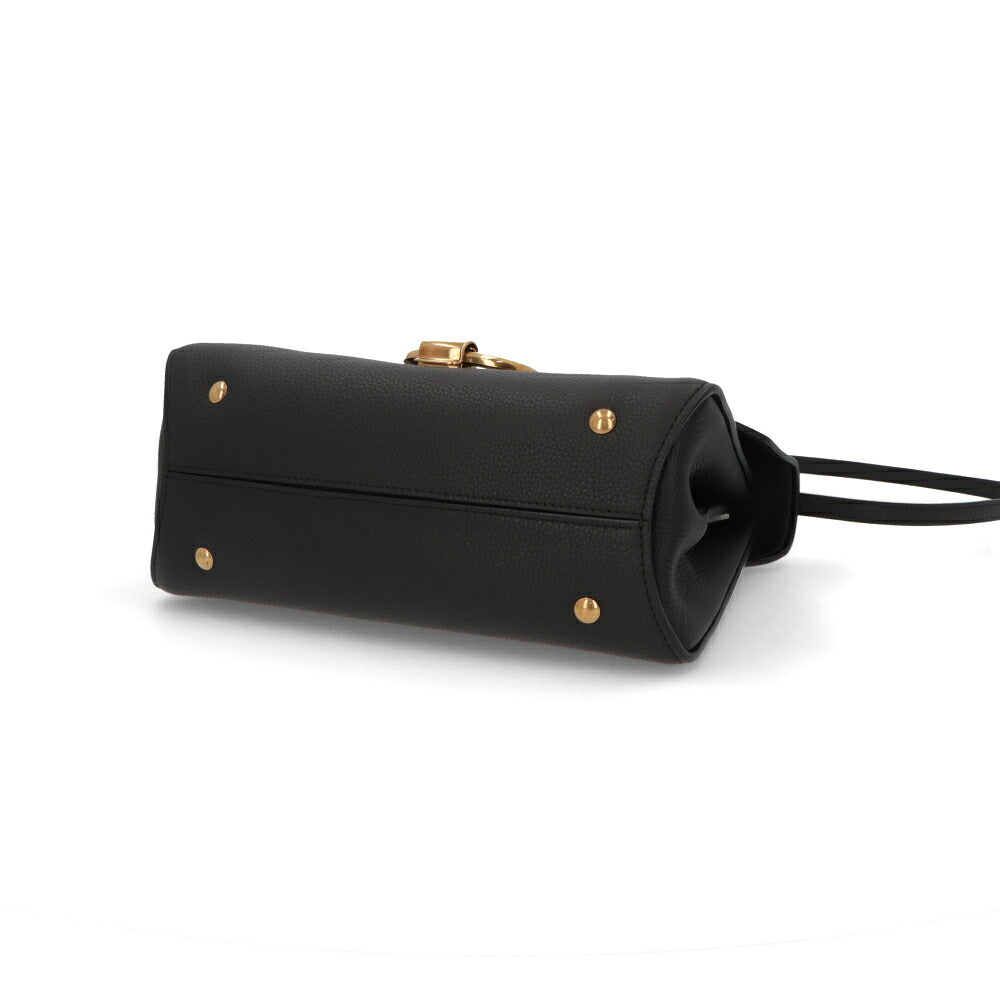 FERRAGAMO フェラガモ レディース バッグ ハンドバッグ ブラック カーフレザー 2WAY ショルダーバッグ 21H493 720168