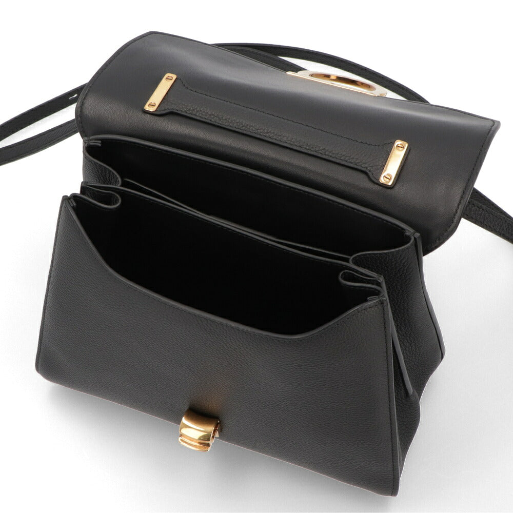 FERRAGAMO フェラガモ レディース バッグ ハンドバッグ ブラック カーフレザー 2WAY ショルダーバッグ 21H493 720168