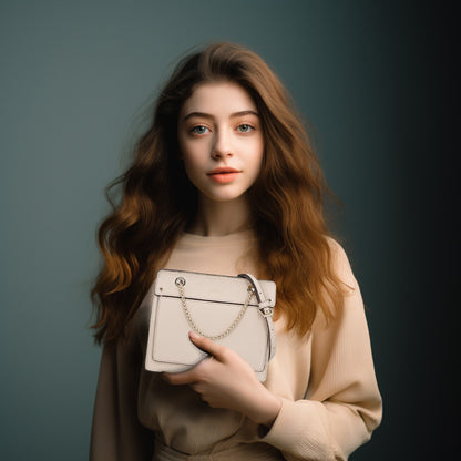 フルラ BQA3 AVH TUK ショルダーバッグ ダリアピンクベージュ