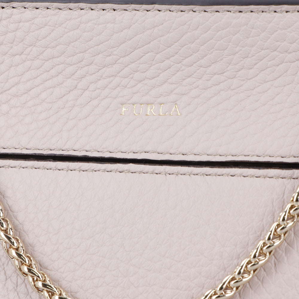 フルラ BQA3 AVH TUK ショルダーバッグ ダリアピンクベージュ