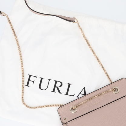 フルラ BQA3 AVH TUK ショルダーバッグ ダリアピンクベージュ