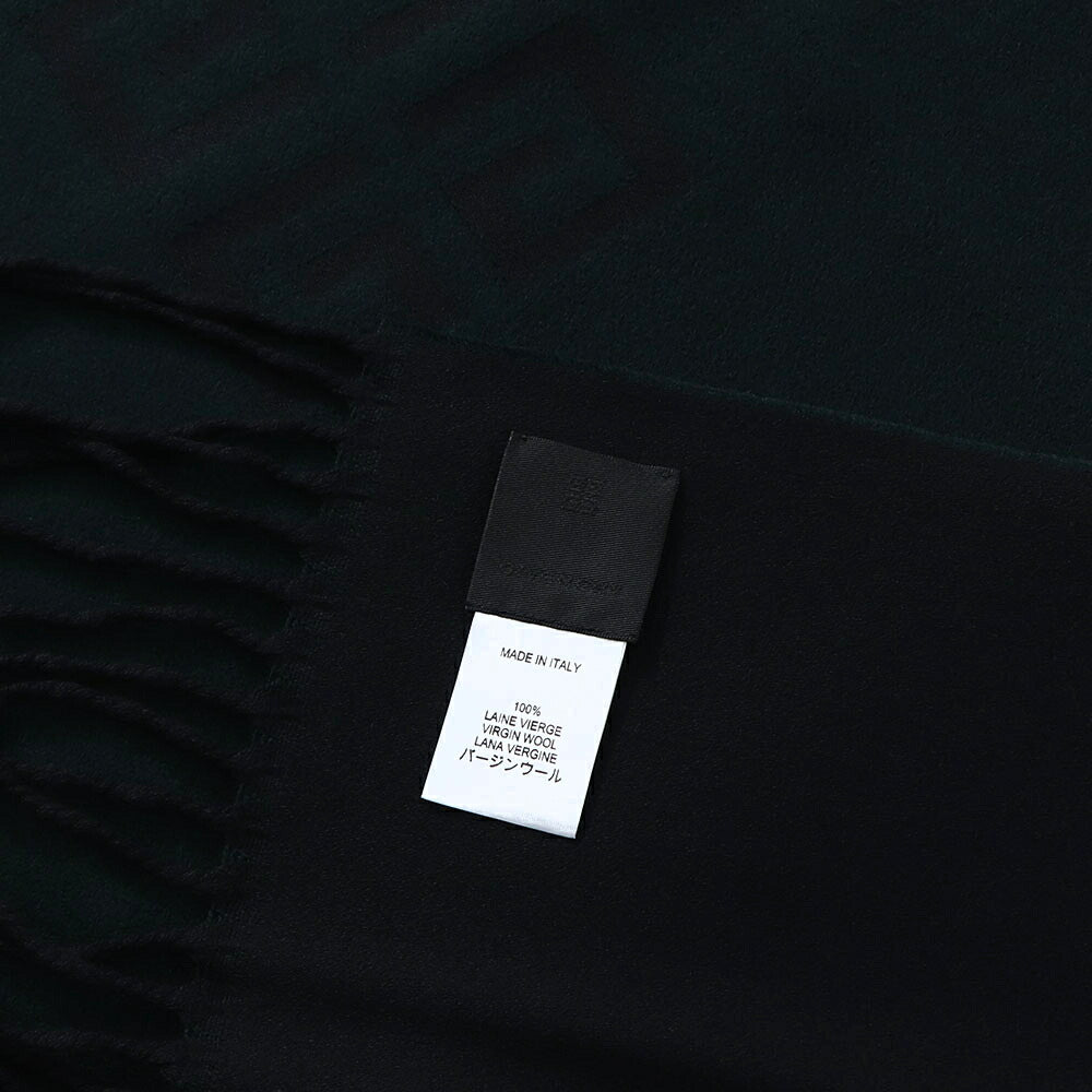 GIVENCHY マフラー バージンウール GGロゴ ワンポイント