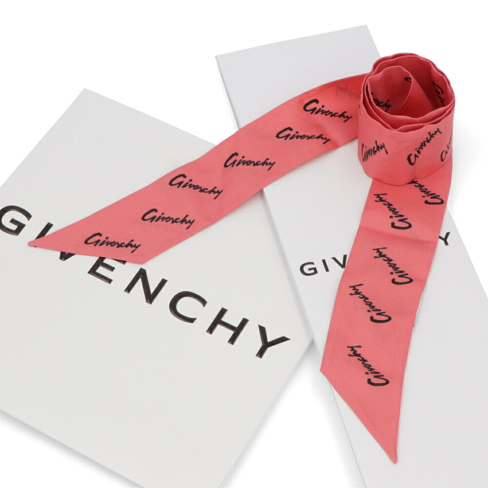 GIVENCHY スカーフ ロゴプリント ツイリー ミニスカーフ