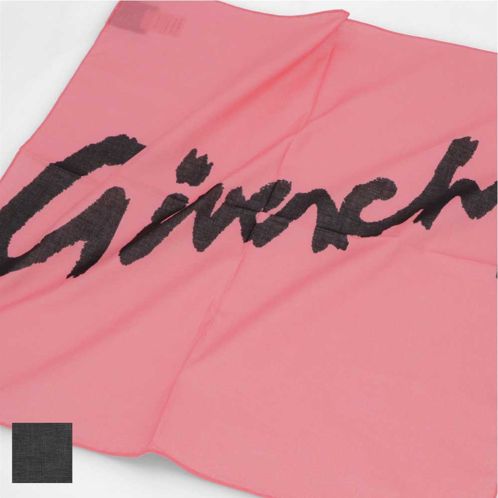 GIVENCHY スカーフ ロゴプリント ミニスカーフ バンダナ