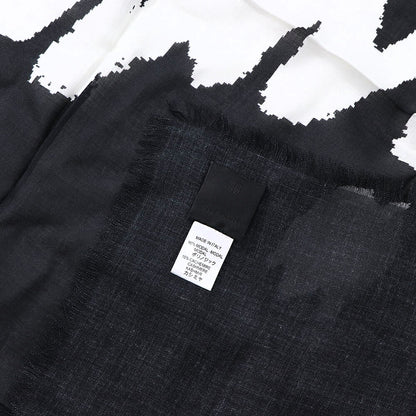 ジバンシィ GIVENCHY マフラー・ストール・スカーフ ストール ユニセックス ブラック ピンク ポリノジック カシミヤ ロゴ 筆記体 大判ストール グラフィティロゴ フリンジ ショール 31GVSFGV1212SQ100