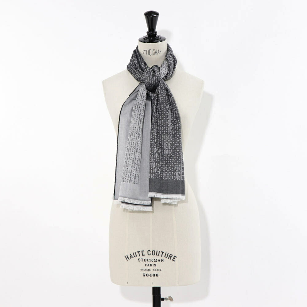 GIVENCHY ストール シルク ロゴ 総柄 GGパターン 大判