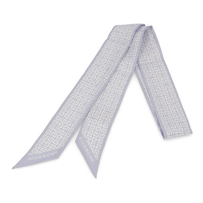 GIVENCHY スカーフ シルク ロゴ 4Gモチーフ ツイリー