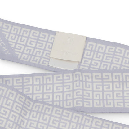 GIVENCHY スカーフ シルク ロゴ 4Gモチーフ ツイリー