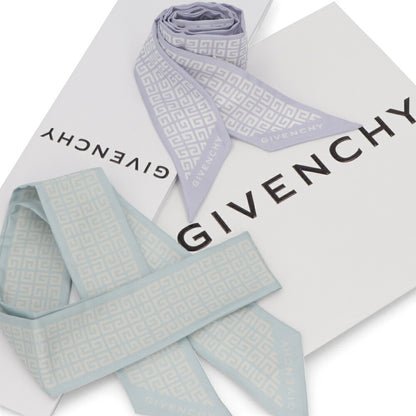 GIVENCHY スカーフ シルク ロゴ 4Gモチーフ ツイリー