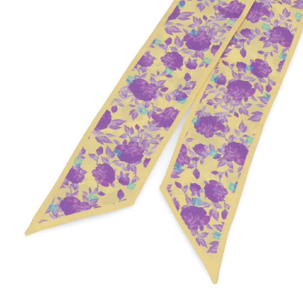 GIVENCHY スカーフ シルク ロゴ 4Gモチーフ ツイリー