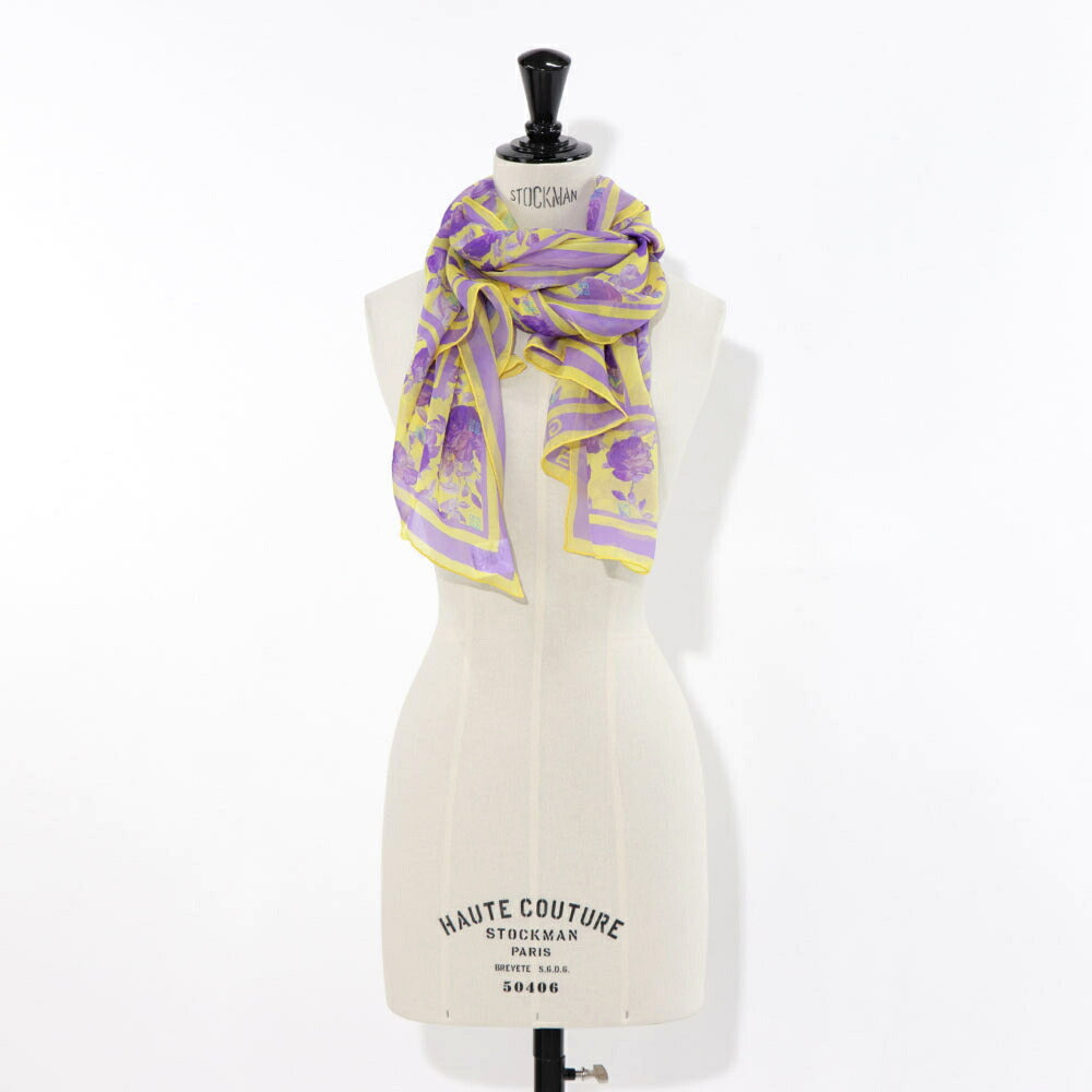 GIVENCHY ストール シルク 花柄 フラワープリント