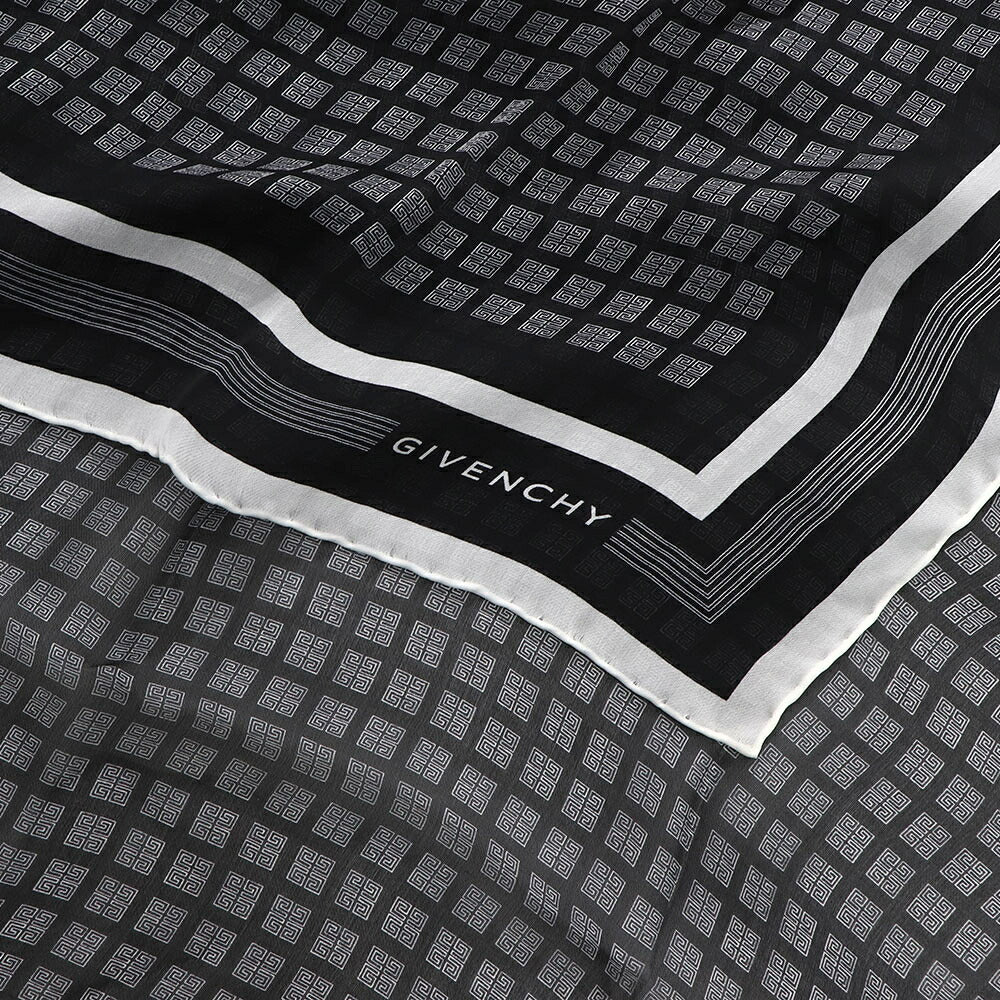 GIVENCHY ストール シルク GGパターン モノグラム 大判ショール